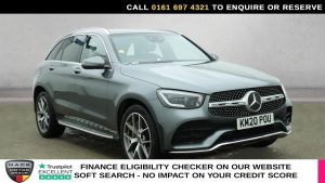 Used 2020 GREY MERCEDES-BENZ GLC SUV 2.0 GLC300d AMG Line (Premium Plus) SUV 5dr Diesel G-Tronic+ 4MATIC Euro 6 (s/s) (245 ps) (reg. 2020-05-29) for sale in Manchester