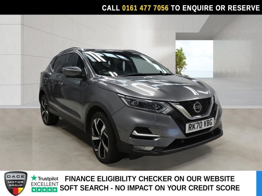 Used 2020 GREY NISSAN QASHQAI SUV 1.3 DIG-T Tekna SUV 5dr Petrol DCT Auto Euro 6 (s/s) (160 ps) (reg. 2020-09-01) for sale in Stockport