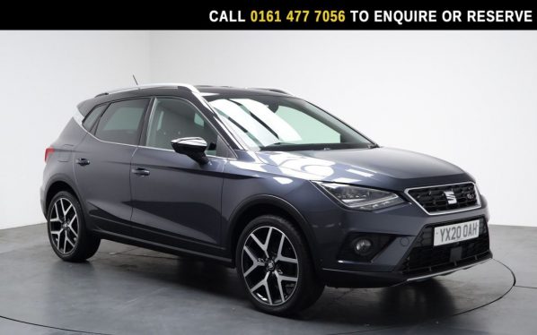 Used 2020 GREY SEAT ARONA SUV 1.0 TSI GPF FR Sport SUV 5dr Petrol Manual Euro 6 (s/s) (115 ps) (reg. 2020-03-14) for sale in Stockport