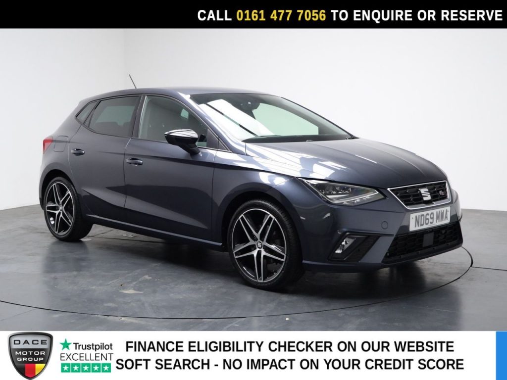 Used 2020 GREY SEAT IBIZA Hatchback 1.0 TSI FR Sport Hatchback 5dr Petrol Manual Euro 6 (s/s) GPF (115 ps) (reg. 2020-01-15) for sale in Stockport