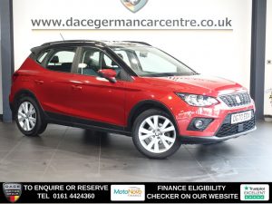Used 2020 RED SEAT ARONA SUV 1.0 TSI GPF SE Technology SUV 5dr Petrol Manual Euro 6 (s/s) (95 ps) (reg. 2020-09-09) for sale in Altrincham