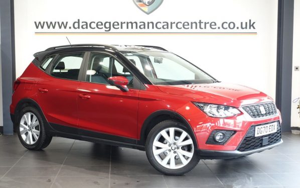 Used 2020 RED SEAT ARONA SUV 1.0 TSI GPF SE Technology SUV 5dr Petrol Manual Euro 6 (s/s) (95 ps) (reg. 2020-09-09) for sale in Altrincham