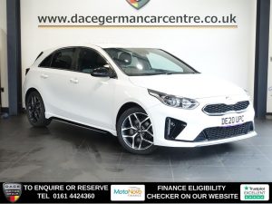 Used 2020 WHITE KIA CEED Hatchback 1.4 T-GDi GT-Line Hatchback 5dr Petrol DCT Euro 6 (s/s) (138 bhp) (reg. 2020-05-29) for sale in Altrincham