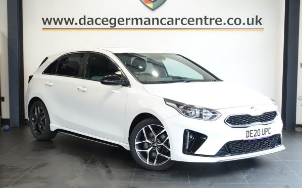 Used 2020 WHITE KIA CEED Hatchback 1.4 T-GDi GT-Line Hatchback 5dr Petrol DCT Euro 6 (s/s) (138 bhp) (reg. 2020-05-29) for sale in Altrincham