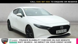 Used 2020 WHITE MAZDA MAZDA3 Hatchback 2.0 SKYACTIV-G MHEV GT Sport Hatchback 5dr Petrol Auto Euro 6 (s/s) (122 ps) (reg. 2020-09-18) for sale in Manchester