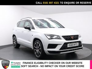 Used 2020 WHITE SEAT CUPRA ATECA SUV 2.0 TSI SUV 5dr Petrol DSG 4Drive Euro 6 (s/s) (300 ps) (reg. 2020-02-28) for sale in Manchester