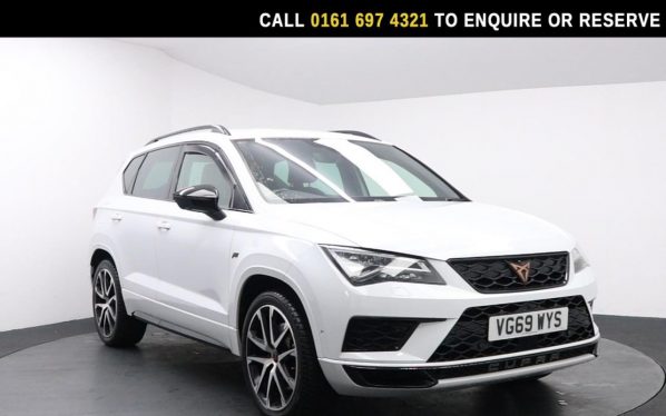 Used 2020 WHITE SEAT CUPRA ATECA SUV 2.0 TSI SUV 5dr Petrol DSG 4Drive Euro 6 (s/s) (300 ps) (reg. 2020-02-28) for sale in Manchester