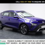 Used 2021 BLUE HYUNDAI BAYON SUV 1.0 T-GDi MHEV SE Connect SUV 5dr Petrol Hybrid DCT Euro 6 (s/s) (100 ps) (reg. 2021-09-24) for sale in Stockport