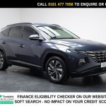 Used 2021 BLUE HYUNDAI TUCSON SUV 1.6 T-GDi Premium SUV 5dr Petrol Manual Euro 6 (s/s) (150 ps) (reg. 2021-06-10) for sale in Stockport