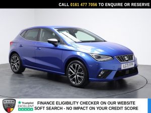 Used 2021 BLUE SEAT IBIZA Hatchback 1.0 TSI XCELLENCE Lux Hatchback 5dr Petrol Manual Euro 6 (s/s) (95 ps) (reg. 2021-09-22) for sale in Stockport