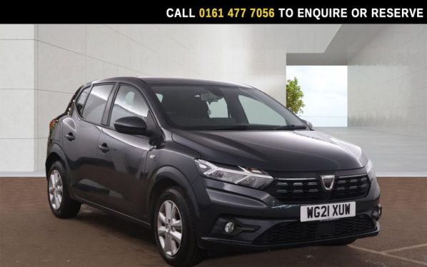Used 2021 GREY DACIA SANDERO Hatchback 1.0 TCe Comfort Hatchback 5dr Petrol Manual Euro 6 (s/s) (90 ps) (reg. 2021-07-21) for sale in Stockport