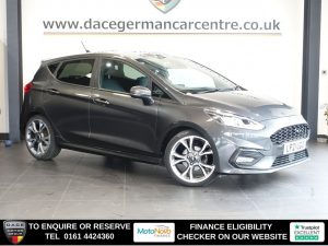 Used 2021 GREY FORD FIESTA Hatchback 1.0T EcoBoost MHEV ST-Line X Edition Hatchback 5dr Petrol Manual Euro 6 (s/s) (125 ps) (reg. 2021-06-11) for sale in Altrincham