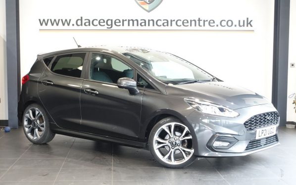 Used 2021 GREY FORD FIESTA Hatchback 1.0T EcoBoost MHEV ST-Line X Edition Hatchback 5dr Petrol Manual Euro 6 (s/s) (125 ps) (reg. 2021-06-11) for sale in Altrincham