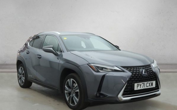 Used 2021 GREY LEXUS UX SUV 300e 54.3kWh SUV 5dr Electric Auto (204 ps) (reg. 2021-12-10) for sale in Altrincham