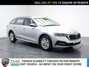 Used 2021 SILVER SKODA OCTAVIA Estate 2.0 TDI SE Technology Estate 5dr Diesel Manual Euro 6 (s/s) (116 ps) (reg. 2021-07-28) for sale in Stockport