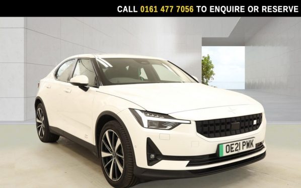 Used 2021 WHITE POLESTAR POLESTAR 2 Hatchback Dual Motor 78kWh Long Range Plus Pilot Fastback 5dr Electric Auto 4WDE (408 ps) (reg. 2021-07-14) for sale in Stockport