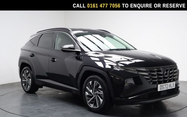 Used 2022 BLACK HYUNDAI TUCSON SUV 1.6 T-GDi Premium SUV 5dr Petrol Manual Euro 6 (s/s) (150 ps) (reg. 2022-12-10) for sale in Stockport