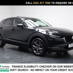 Used 2022 BLACK MAZDA CX-30 SUV 2.0 e-SKYACTIV X MHEV Sport Lux SUV 5dr Petrol Manual Euro 6 (s/s) (186 ps) (reg. 2022-04-11) for sale in Stockport