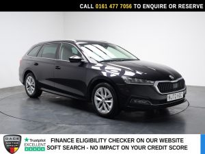 Used 2022 BLACK SKODA OCTAVIA Estate 1.5 TSI ACT SE L Estate 5dr Petrol Manual Euro 6 (s/s) (150 ps) (reg. 2022-11-09) for sale in Stockport