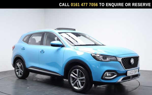 Used 2022 BLUE MG MG HS SUV 1.5 T-GDI Exclusive SUV 5dr Petrol DCT Euro 6 (s/s) (162 ps) (reg. 2022-07-12) for sale in Stockport