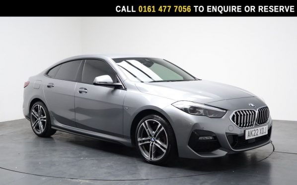 Used 2022 GREY BMW 2 SERIES GRAN COUPE Saloon 1.5 218i M Sport Saloon 4dr Petrol DCT Euro 6 (s/s) (136 ps) (reg. 2022-05-30) for sale in Stockport