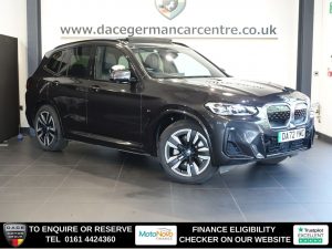 Used 2022 GREY BMW IX3 SUV 80kWh M Sport SUV 5dr Electric Auto (286 ps) (reg. 2022-12-23) for sale in Altrincham