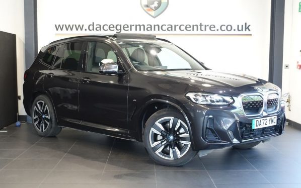 Used 2022 GREY BMW IX3 SUV 80kWh M Sport SUV 5dr Electric Auto (286 ps) (reg. 2022-12-23) for sale in Altrincham