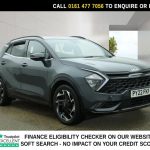 Used 2022 GREY KIA SPORTAGE SUV 1.6 T-GDi 13.8kWh GT-Line SUV 5dr Petrol Plug-in Hybrid Auto AWD Euro 6 (s/s) (261 bhp) (reg. 2022-06-28) for sale in Stockport