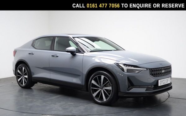 Used 2022 GREY POLESTAR POLESTAR 2 Hatchback Single Motor 78kWh Long Range Fastback 5dr Electric Auto FWD (231 ps) (reg. 2022-05-05) for sale in Stockport