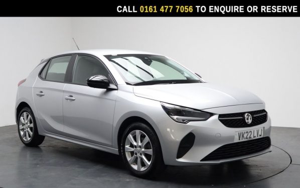 Used 2022 GREY VAUXHALL CORSA Hatchback 1.2 SE Edition Hatchback 5dr Petrol Manual Euro 6 (75 ps) (reg. 2022-03-31) for sale in Stockport