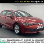 Used 2022 RED VOLKSWAGEN GOLF Hatchback 1.5 eTSI MHEV Life Hatchback 5dr Petrol Hybrid DSG Euro 6 (s/s) (150 ps) (reg. 2022-04-15) for sale in Manchester