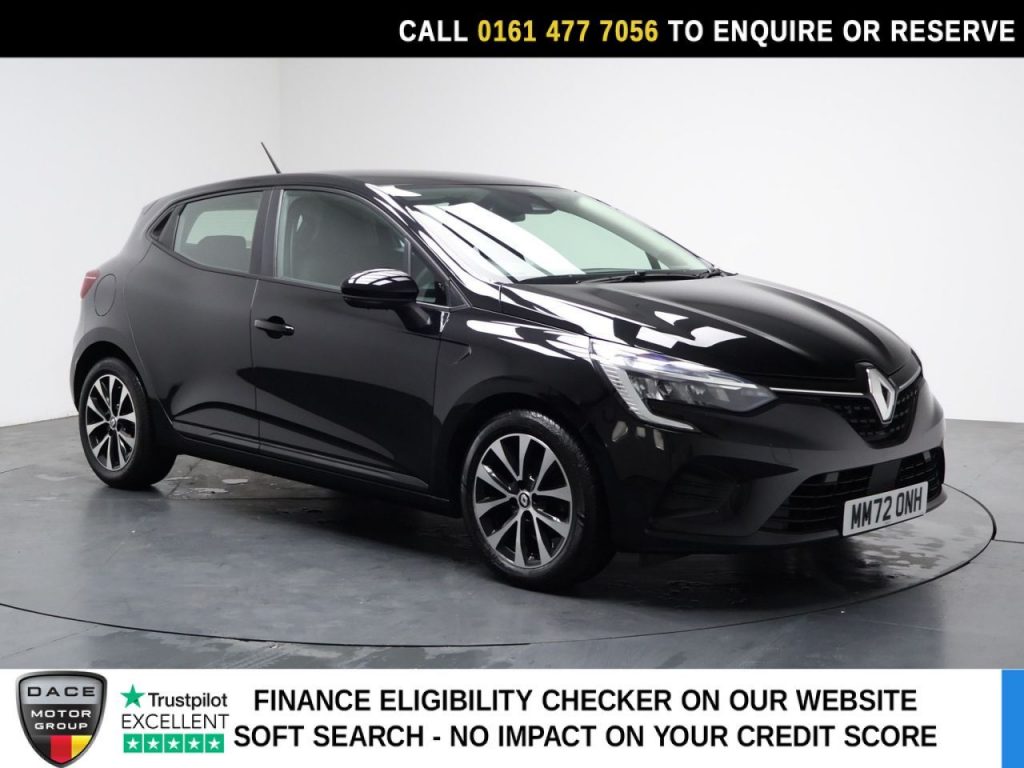 Used 2023 BLACK RENAULT CLIO Hatchback 1.0 TCe Evolution Hatchback 5dr Petrol Manual Euro 6 (s/s) (90 ps) (reg. 2023-02-03) for sale in Stockport