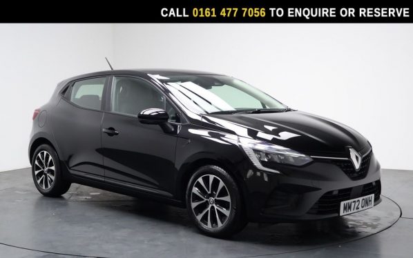 Used 2023 BLACK RENAULT CLIO Hatchback 1.0 TCe Evolution Hatchback 5dr Petrol Manual Euro 6 (s/s) (90 ps) (reg. 2023-02-03) for sale in Stockport