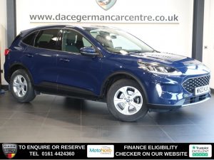 Used 2023 BLUE FORD KUGA SUV 1.5T EcoBoost Zetec SUV 5dr Petrol Manual Euro 6 (s/s) (150 ps) (reg. 2023-05-16) for sale in Altrincham
