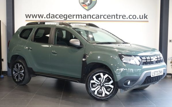 Used 2023 GREEN DACIA DUSTER SUV 1.3 TCe Journey Up and Go SUV 5dr Petrol Manual Euro 6 (s/s) (130 ps) (reg. 2023-09-09) for sale in Altrincham