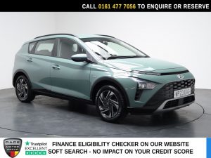 Used 2023 GREEN HYUNDAI BAYON SUV 1.0 T-GDi MHEV SE Connect SUV 5dr Petrol Hybrid Manual Euro 6 (s/s) (100 ps) (reg. 2023-04-30) for sale in Stockport