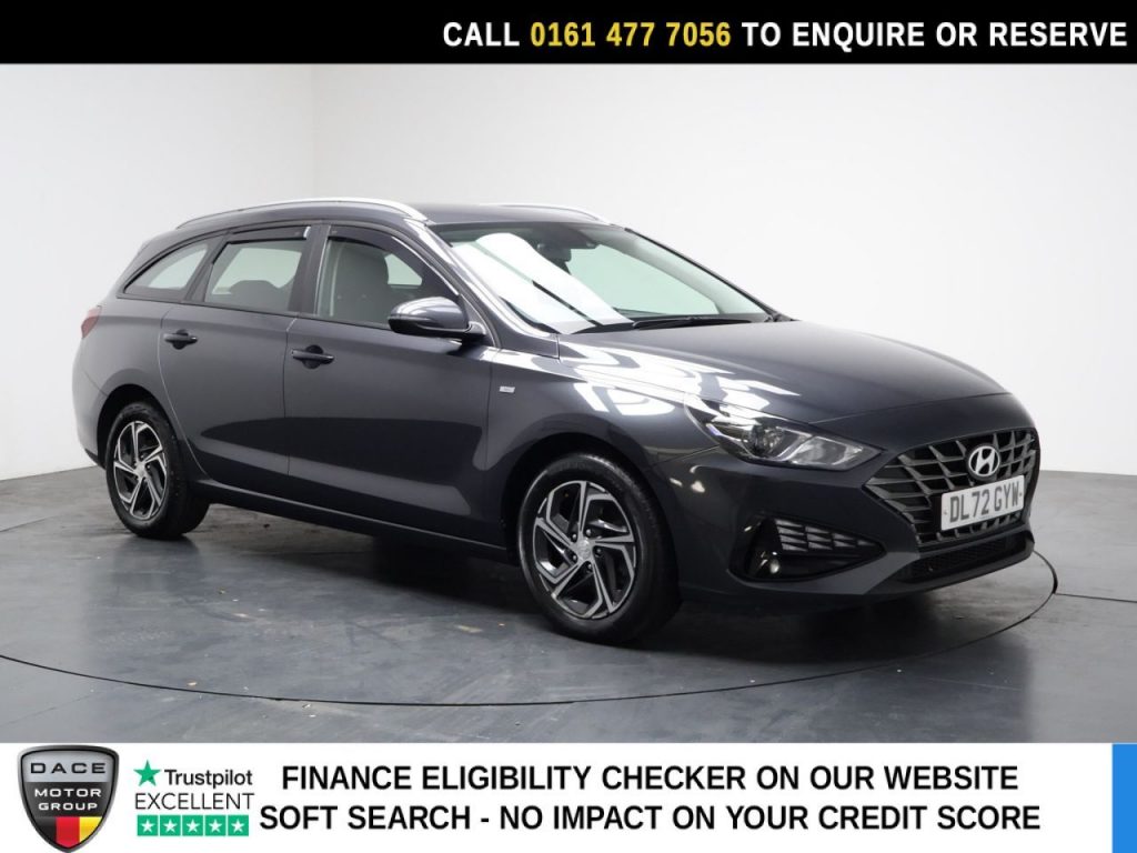 Used 2023 GREY HYUNDAI I30 Estate 1.0 T-GDi MHEV SE Connect Tourer 5dr Petrol Hybrid DCT Euro 6 (s/s) (120 ps) (reg. 2023-02-15) for sale in Stockport