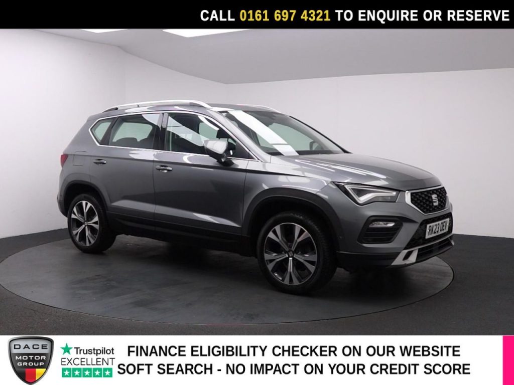 Used 2023 GREY SEAT ATECA SUV 1.0 TSI SE Technology SUV 5dr Petrol Manual Euro 6 (s/s) (110 ps) (reg. 2023-03-01) for sale in Manchester