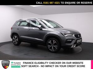 Used 2023 GREY SEAT ATECA SUV 1.0 TSI SE Technology SUV 5dr Petrol Manual Euro 6 (s/s) (110 ps) (reg. 2023-03-01) for sale in Manchester