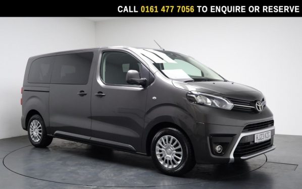 Used 2023 GREY TOYOTA PROACE VERSO MPV 1.5D Shuttle Medium MPV 5dr Diesel Manual MWB Euro 6 (s/s) (9 Seat) (120 ps) (reg. 2023-03-31) for sale in Stockport