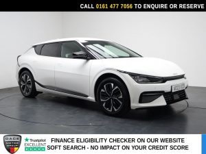 Used 2023 WHITE KIA EV6 Hatchback 77.4kWh GT-Line Hatchback 5dr Electric Auto (225 bhp) (reg. 2023-05-09) for sale in Stockport