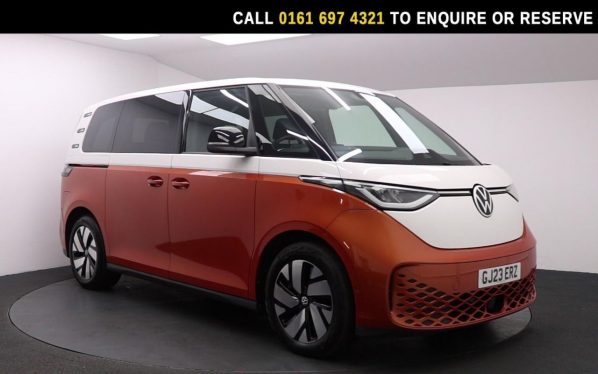 Used 2023 WHITE VOLKSWAGEN ID. BUZZ MPV Pro 77kWh Life MPV 5dr Electric Auto (204 ps) (reg. 2023-05-25) for sale in Manchester