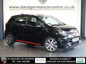 Used 2024 BLACK KIA PICANTO Hatchback 1.0 DPi GT-Line Hatchback 5dr Petrol AMT Euro 6 (s/s) (66 bhp) (reg. 2024-02-20) for sale in Altrincham